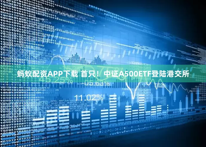 蚂蚁配资APP下载 首只!中证A500ETF登陆港交所