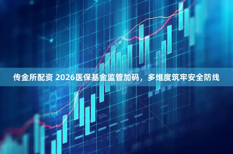 传金所配资 2026医保基金监管加码，多维度筑牢安全防线